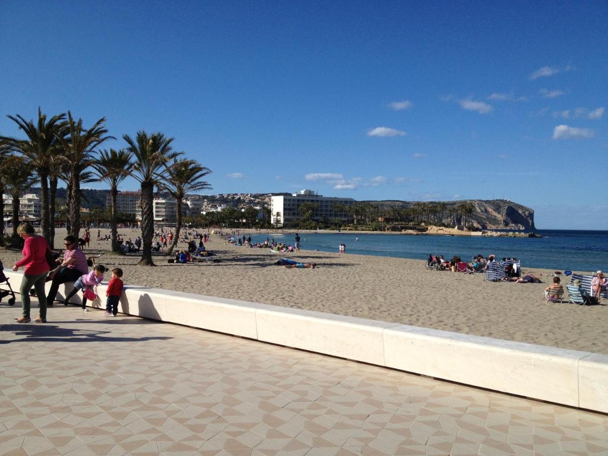 Apartamento, Vistas Al Mar, A 3 Minutos De La Playa Caminando Хавеа Экстерьер фото