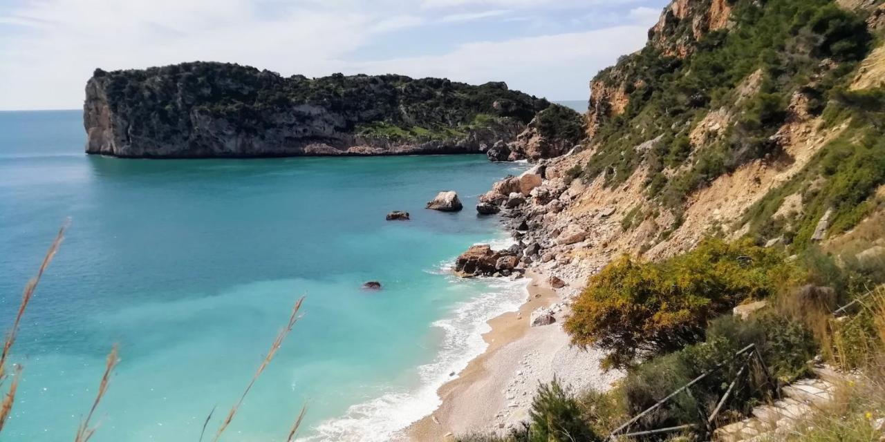 Apartamento, Vistas Al Mar, A 3 Minutos De La Playa Caminando Хавеа Экстерьер фото